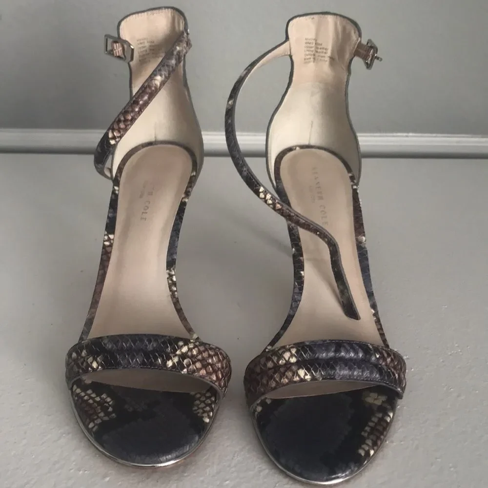 Kenneth Cole Snakeskin Print Women’s Heel